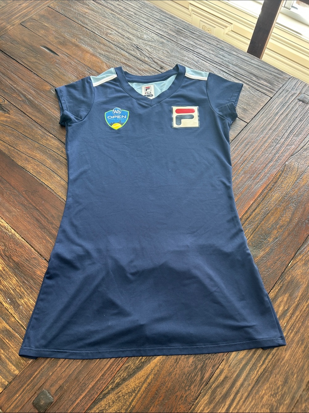 Fila Navy Tennis Dress with Light Blue Accents